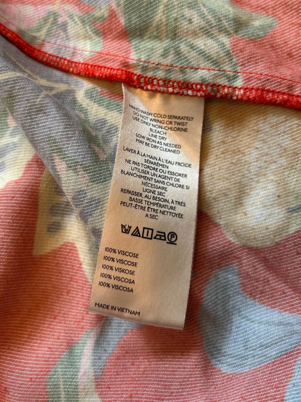 Anthropologie Strapless Pleated Column Colorful Floral Midi Dress size 1X - Picture 5 of 5